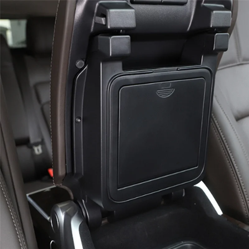 Caja de almacenamiento para reposabrazos Central de coche, accesorios de ABS negro para Land Rover Range Rover Sport /Executiv, alta calidad, 1 unidad