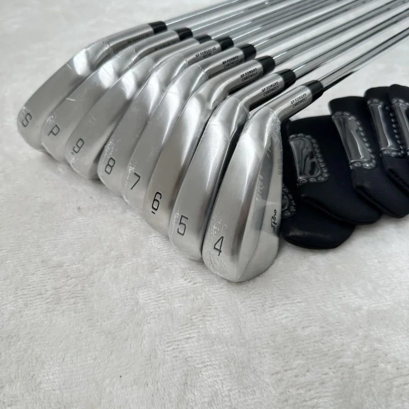 

New Men's Golf club Silver PRO225 Golf irons Iron Set 4-9PS (8pcs) With Steel/Graphite Shaft Head Cover