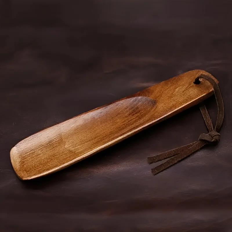 Anti-Scratch Wooden Shoe Horn, Smooth Surface for Easy Shoe Wearing, for Easy Grip Shoehorn for Seniors And Daily Use