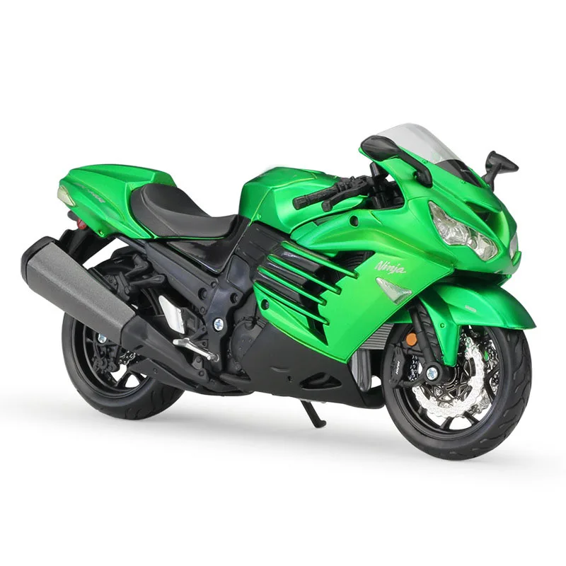 แบรนด์1:12 KX450F ZX6R ZX-14R ของ Maisto ของสะสมโมเดลรถจักรยานยนต์จำลองการแข่งแบบทำมือของขวัญในรถของเล่น