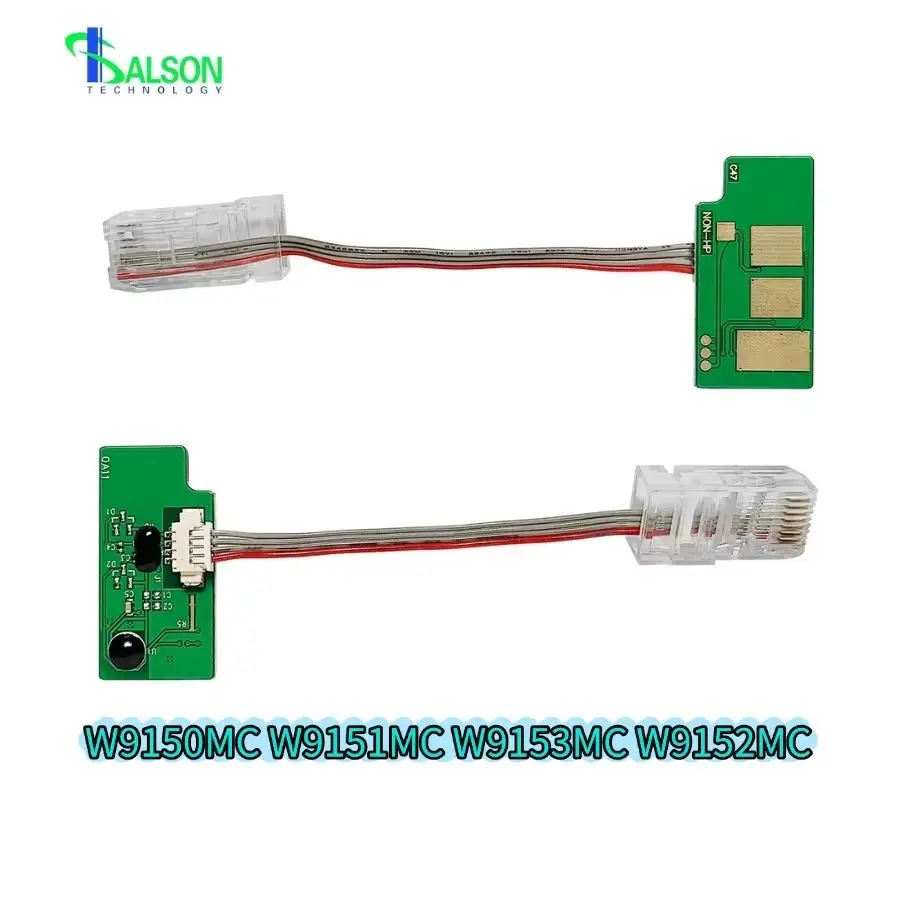 1Set Toner Chip W9150MC W9151MC W9153MC W9152MC Compatible Cartridge Chip for HP LaserJet Managed MFP Copier E78635dn 78630Z