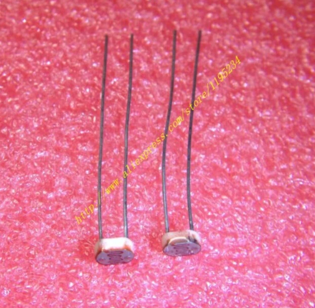 500pcs/lot GL5537 Light Dependent Resistor LDR 5MM Photoresistor Photo Light Sensitive Resistor Best quality.