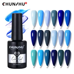 CHUNSHU 10ML Gel Nail Polish Green Blue Color Semi Permanent Varnish Soak Off UV Gel Nails Art Design Manicure