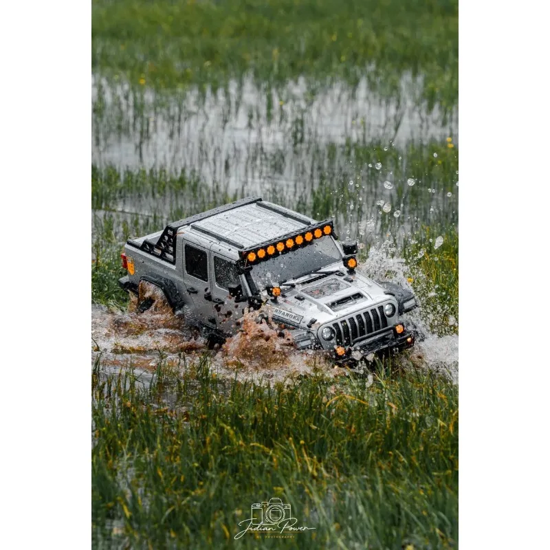 For CK5812 1/7 RC Crawler 3D Printed Hollow Roll Bar, Upgrade Direct Fit No Drill, Factory Hole , High Strength Easy Install