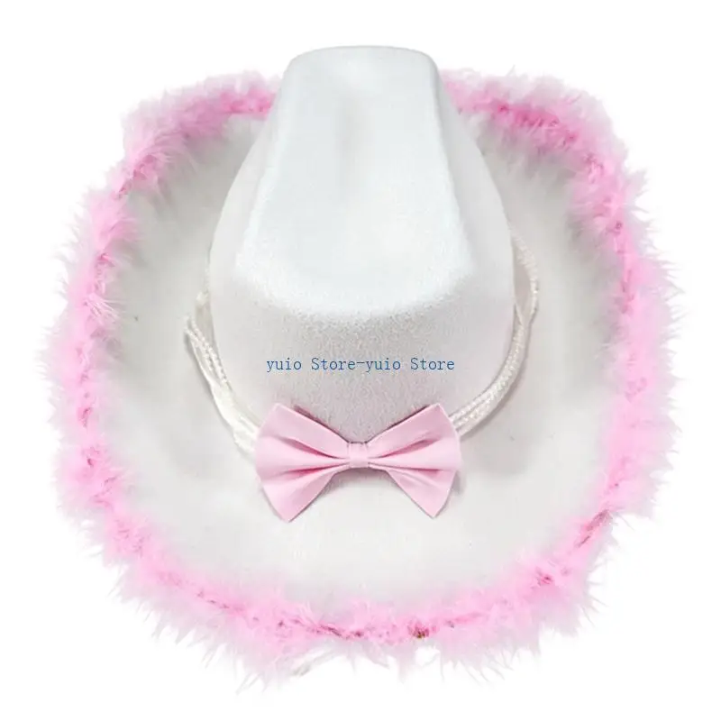 X7XB Fashionable Cowboy Hats Lightweight And Comfortable Outdoor Hat For Daily Wear