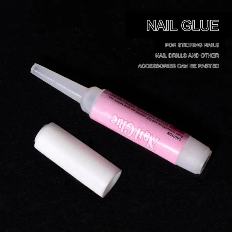 10 Stks/set Beauty Nail Glue False Kunst Decoreren Tips Lijm Nail Accessoires Valse Nagel Strass Decoratie Extension Lijm TSLM1