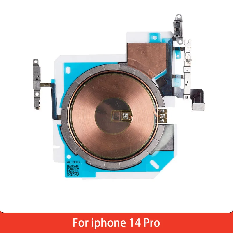 ワイヤレス充電チップ-nfcコイル-ボリューム付き-iphone-14-pro用充電パネルステッカー-フレックスケーブル