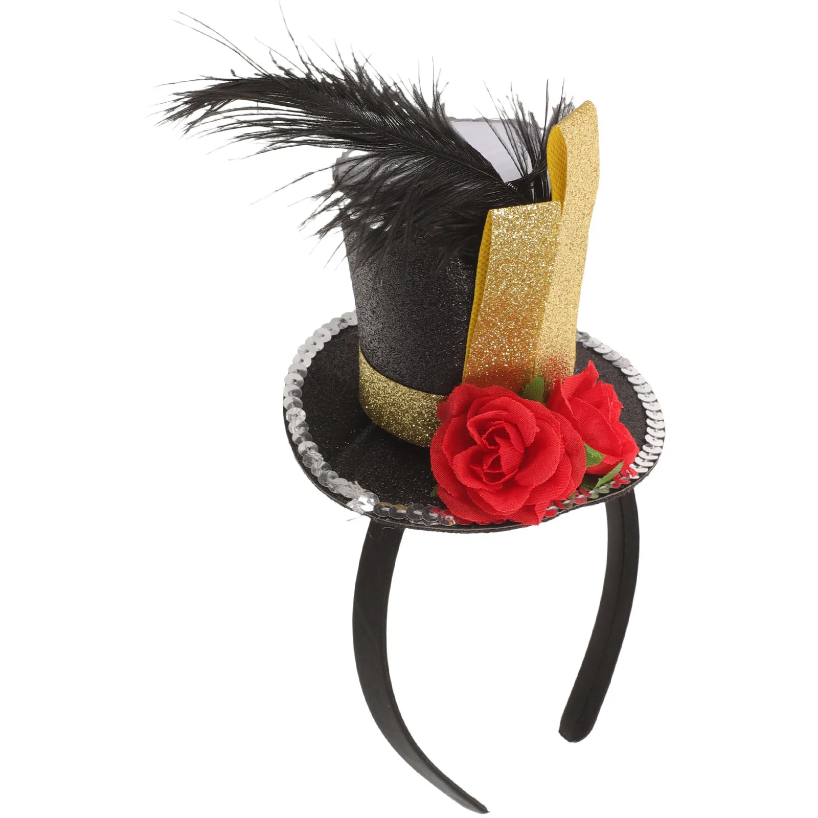 

Mini Retro Hat Headband Women Birthday Carnival Hair Accessories Masquerade Party Headdress Hair Accessories Girls