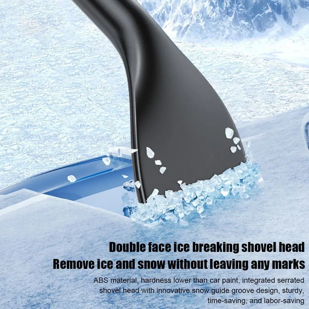 Car Snow Shovel Windshield Window Snow Cleaning Scraping Brush Shovel Tool Winter Car Accessories