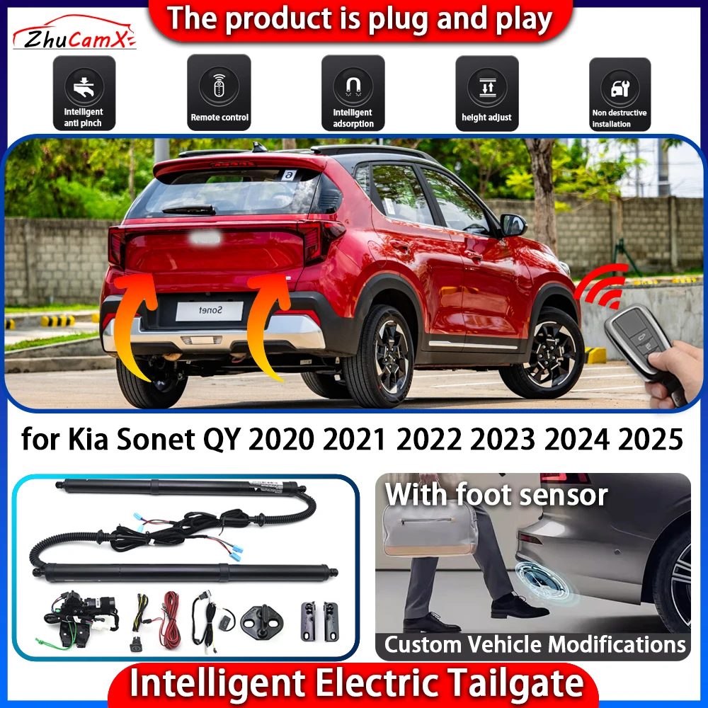 

Smart Powered Tailgate System for Kia Sonet QY 2020 2021 2022 2023 2024 2025 Automatic Intelligent Electric Trunk Lift Kit