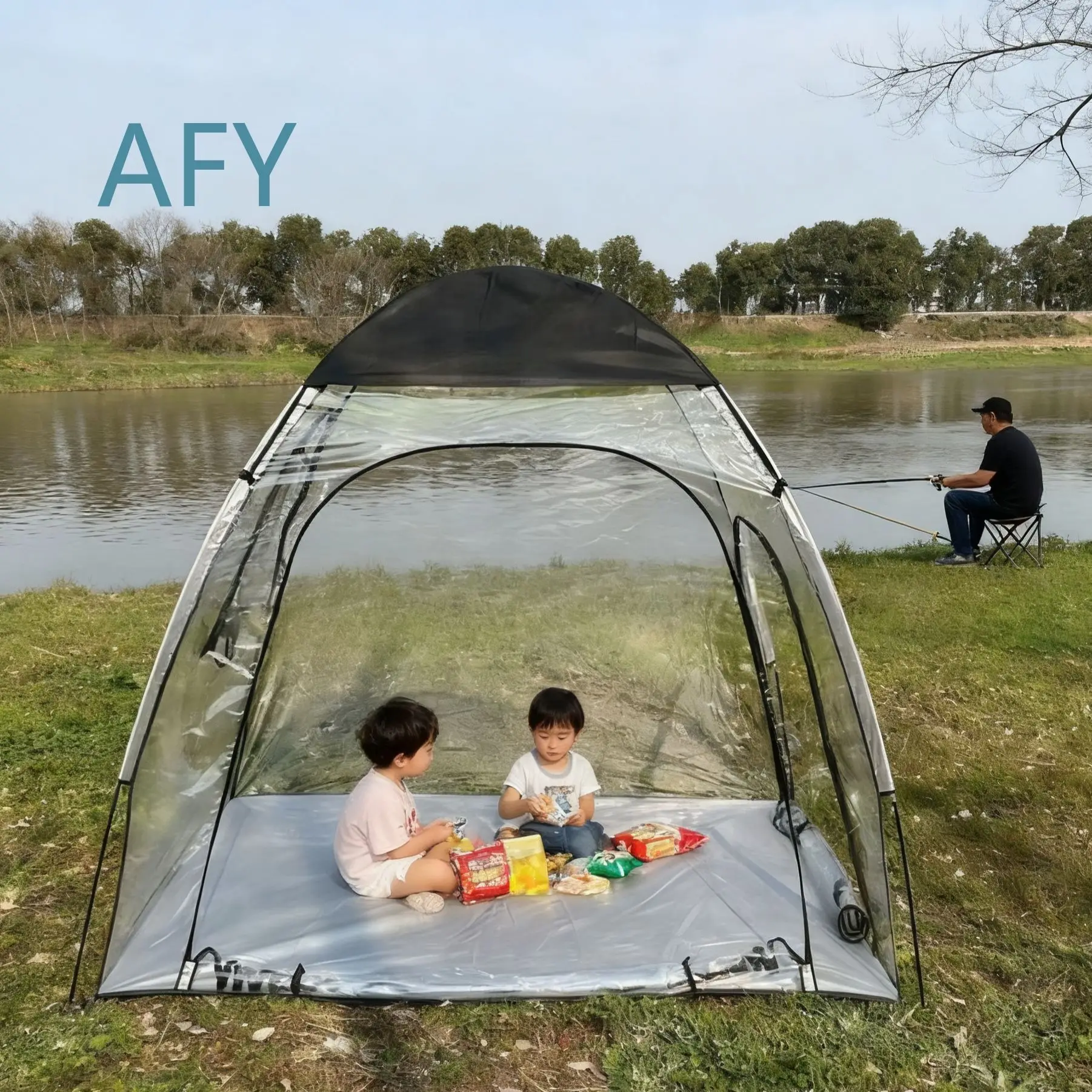 Wholesale PVC Transparent Mini Greenhouse for Outdoor Plants Foldable Winter Garden Cover Portable Plant Protector for Small