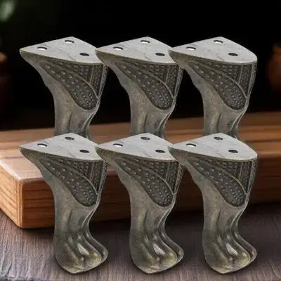

10Pcs Decorative Wood Case Legs Style Box Corner Protectors Zinc Alloy Jewelry Box Hardware Decorative Wood Case Legs