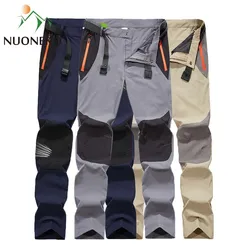 Summer Quick Dry Elastic Mens Hiking Pants Windproof Outdoor Sport Breathable Mountain Climbing Trekking Masculino Cargo Pants