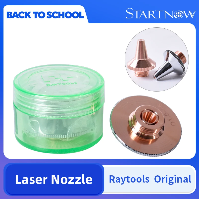 

Startnow Original Raytools Fiber Laser Cutting Nozzle For BM109 BT210S Cutting Head D32mm Single Double Layer Laser Nozzles