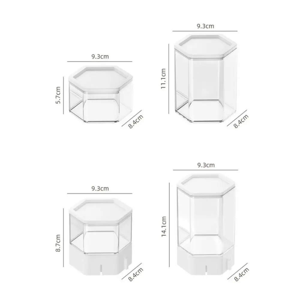 Caixa cega à prova de poeira transparente, qualidade, transparente, caixa, rack, multifuncional, armazenamento, casa