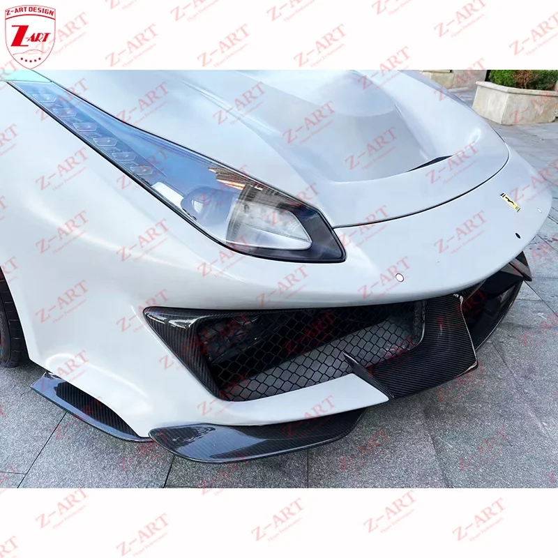 Pista Dry Carbon Fiber Bumper Body Kit For Fer rari 488 GTB Prereg Carbon Fiber Tuning Body Kit For Fe rrari 488 2015-2019