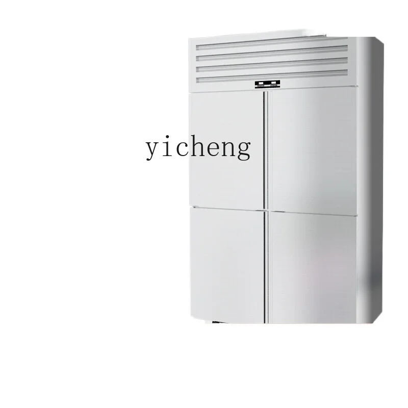ZC 산업용 냉장고, 이중 온도 주방 냉동고 캐비닛 냉동고, 수직 냉장고