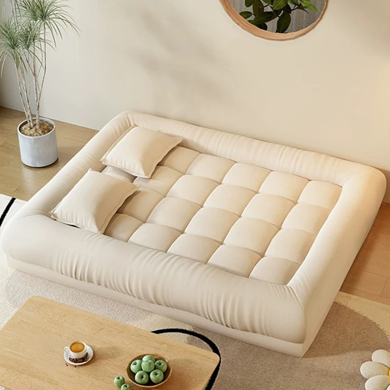 Bedroom Double Bean Bag Sofa Lazy Comfy Foldable Floor Bean Bag Sofa Living Room Lounge Divani Da Soggiorno Salon Furniture