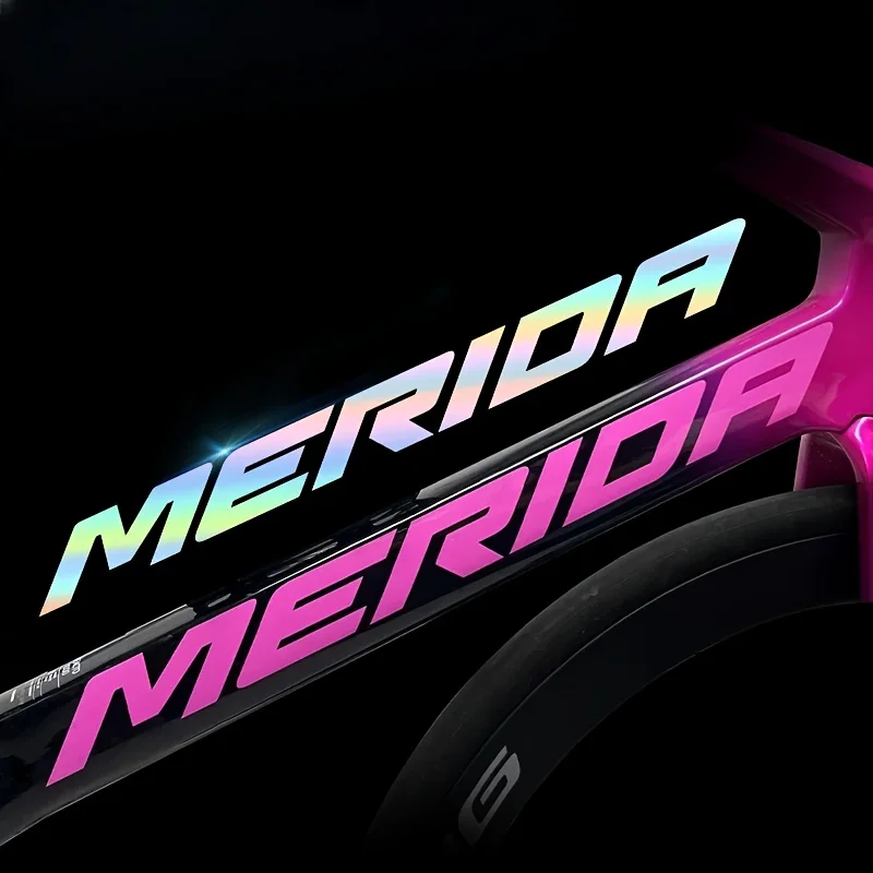 3PCS Merida Logo Stickers Eye-catching Vinyl Decals Decor for Car Window Notebook Travel Mug Accessories
