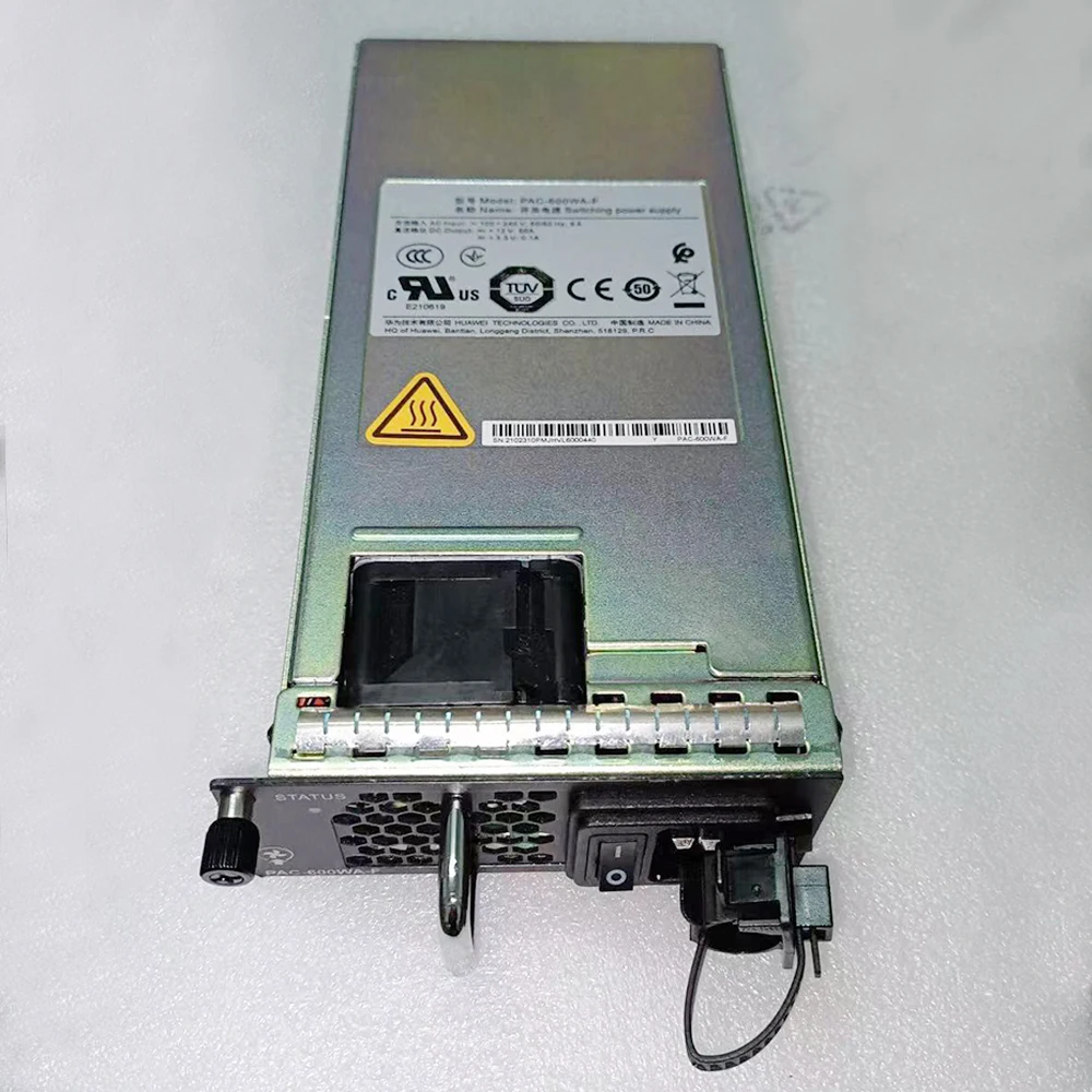 Switch AC Power Mode For HUAWEI S6720 Series 600W PAC-600WA-F