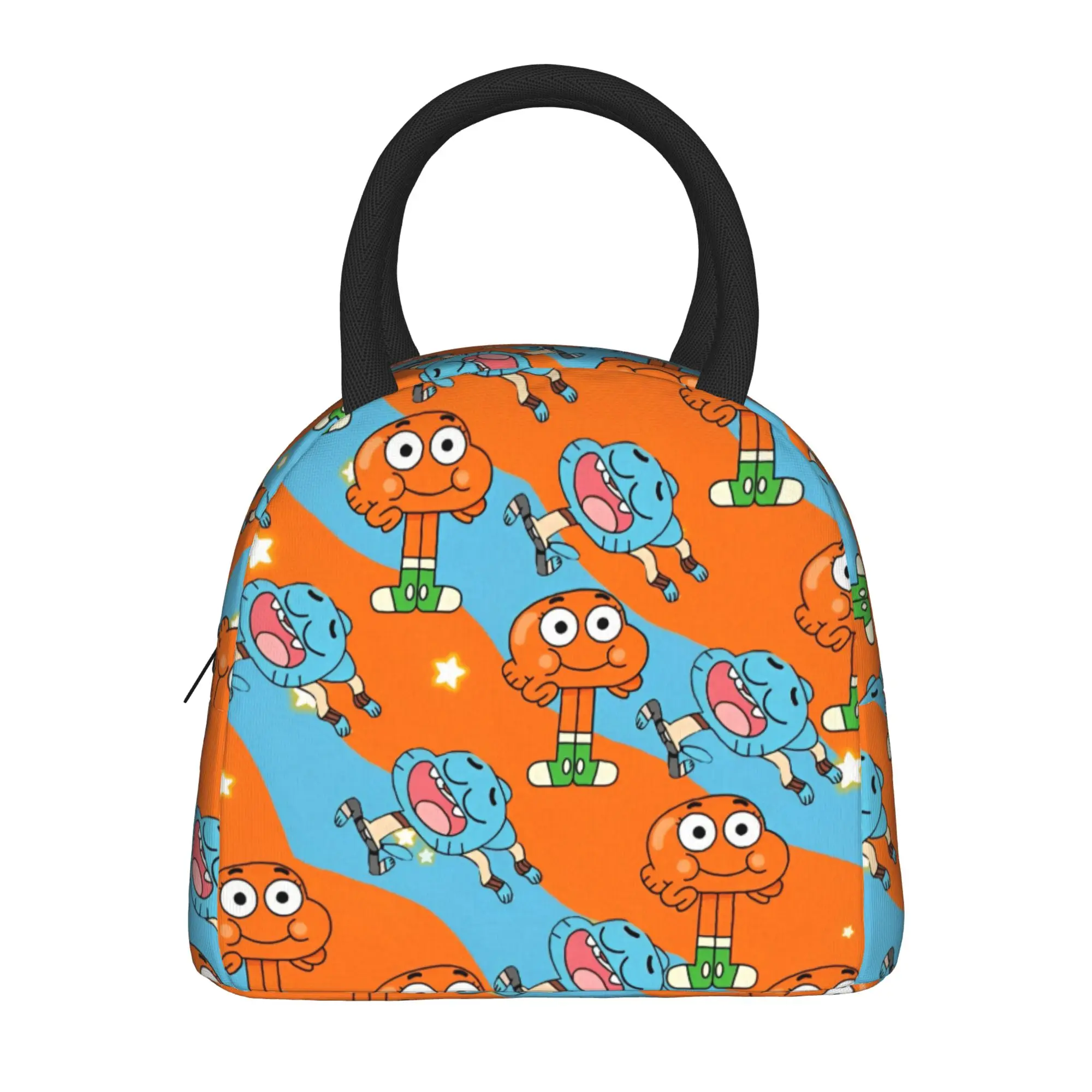 The Amazing World of Gumballs Thermal Insulated Lunch Bag for Picnic  Portable Food Bag Men Women Cooler Thermal Lunch Boxes