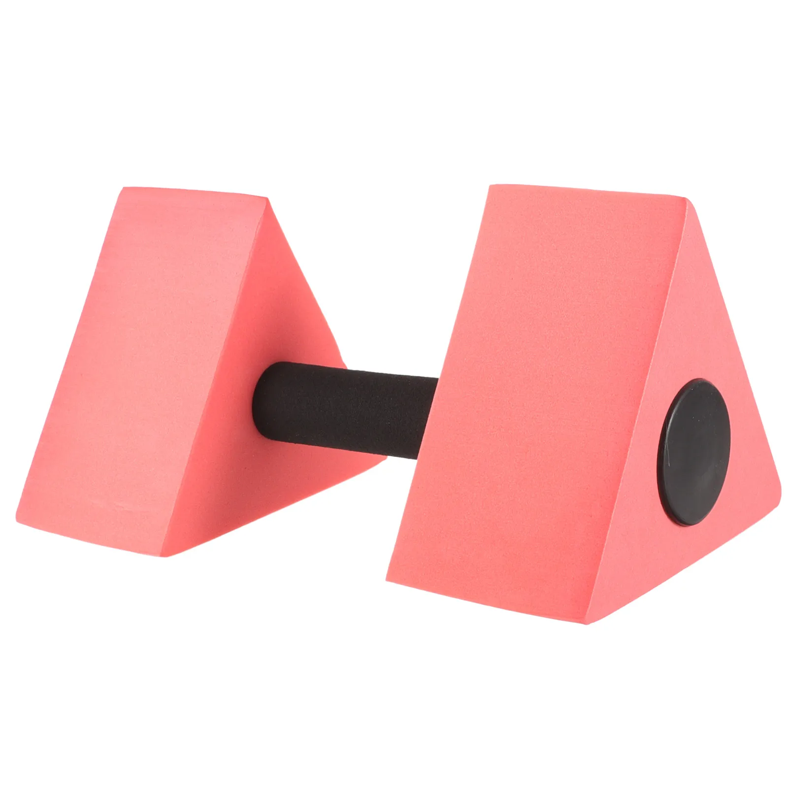 

1 Pair Water Dumbbells EVA Material Triangle Shape Pool Exercise Aqua Equipment Weights for Water Aerobics Low Absorption Safe