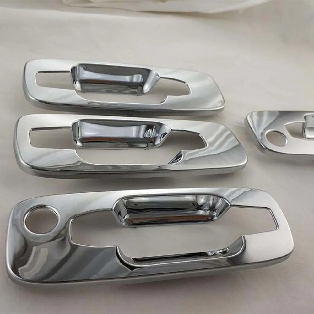 

⭐ Оригинальный ⭐ Наклейки на автомобиль, хромированные серебристые накладки на дверные ручки для Nissan X-Trail 2000-2010, декоративные аксессуары для стайлинга экстерьера