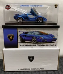 2023 Hot Wheels RLC 1:64 82 Lamborghini countach lp 500 s limited collection of die cast alloy trolley model ornaments