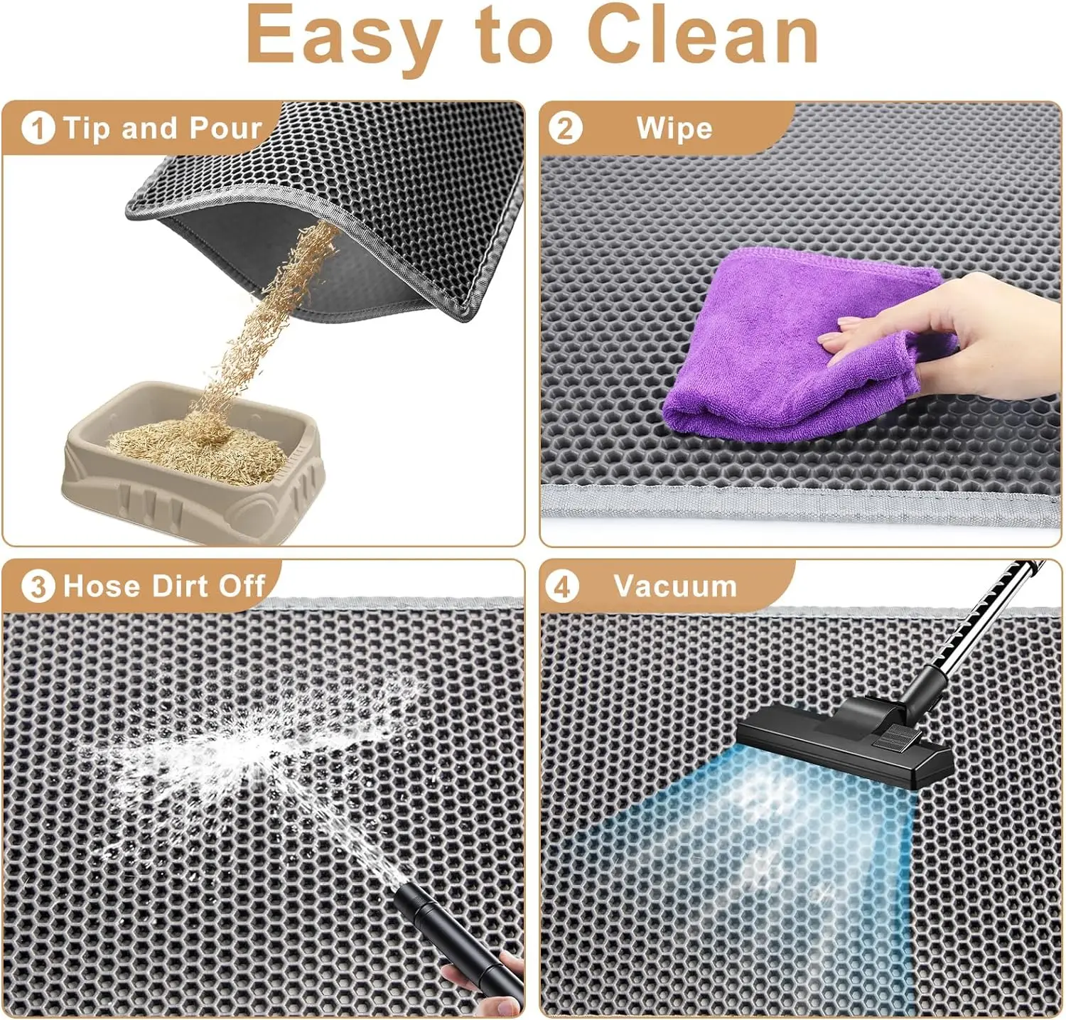Cat Litter Mat Double Layer 6