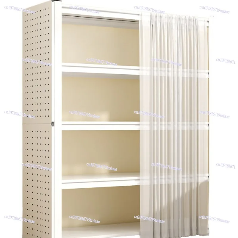Storage shelves Household shelves Balcony floor-to-ceiling multi-layer storage display racks Load-bearing goods Iron