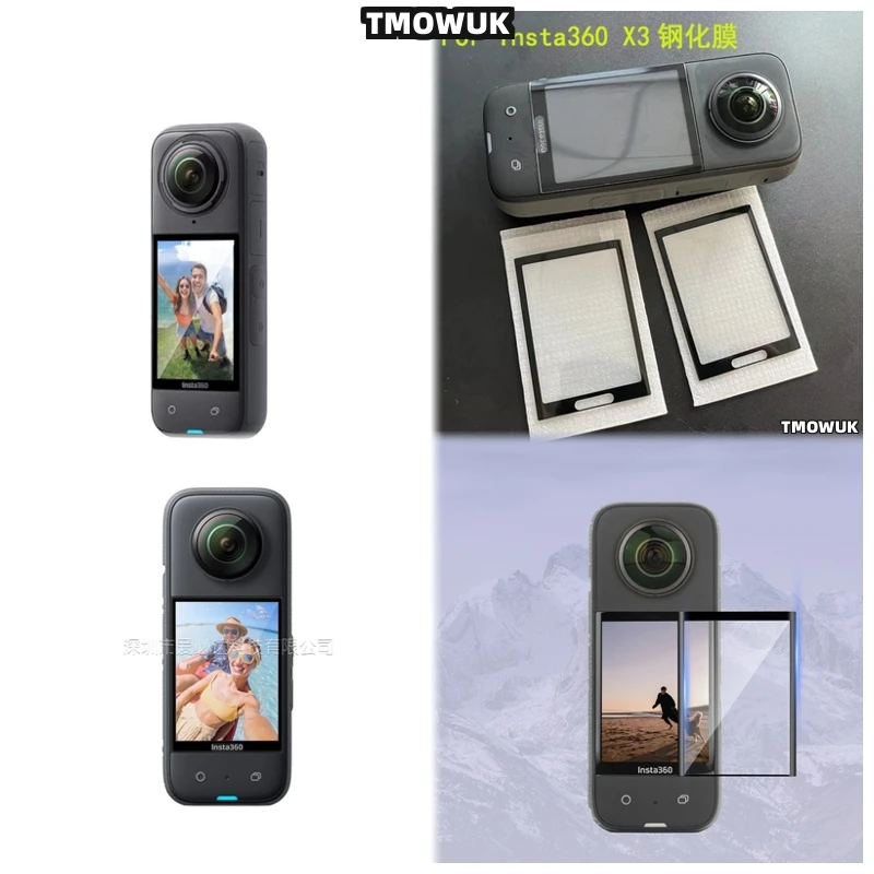 

For Insta360 X3 X4 X5 GPS Lifetime Replacement Film Ultimate Flexible Protector Daily Use Cover