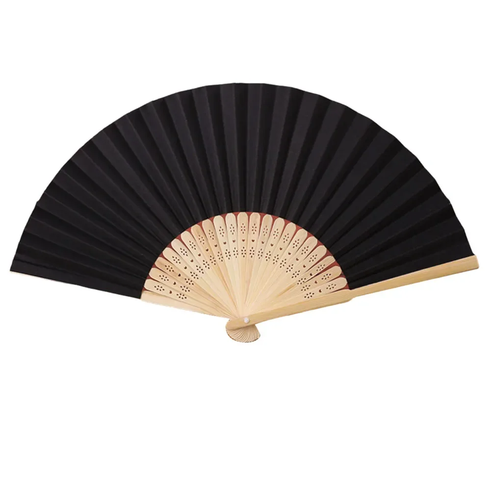 Unique 7Inch Folding Fan Handmade Chinese Style Paper Fan For Weddings Parties And Events Easy To Carry And Elegant