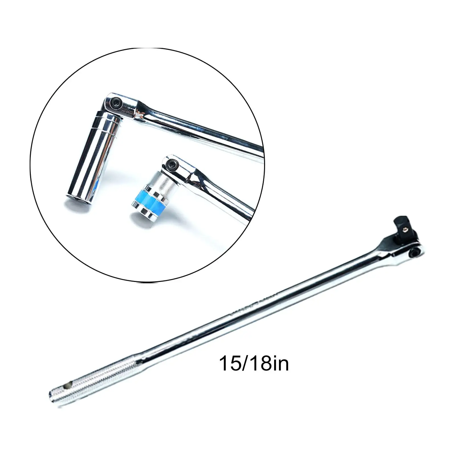 Socket Wrench Premium 1/2 inch Steering Handle Heavy Duty Ergonomics Torque Wrench Long Force Bar Activity for Maintenance