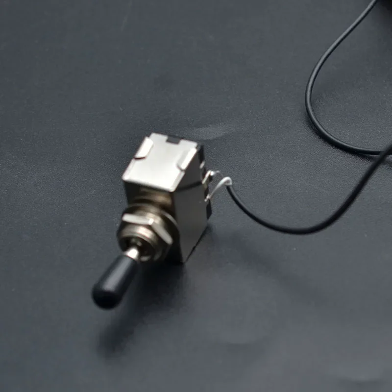 Chicote de fiação para guitarra elétrica, pré-fio, dois captadores, 500k, potes grandes, interruptor de alternância de 3 vias para guitarra elétrica lp