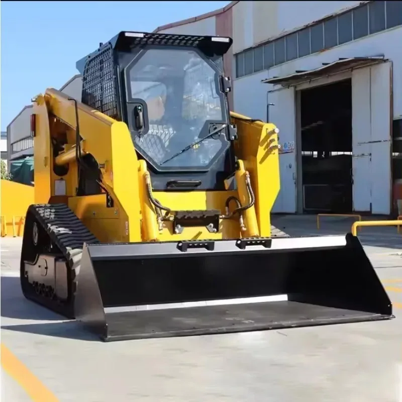 Mini for Style Skid Steer Loader S70/S130/S160 Crawler Drive 2 Ton Rated Load Customizable Front Loader for Farm Construction