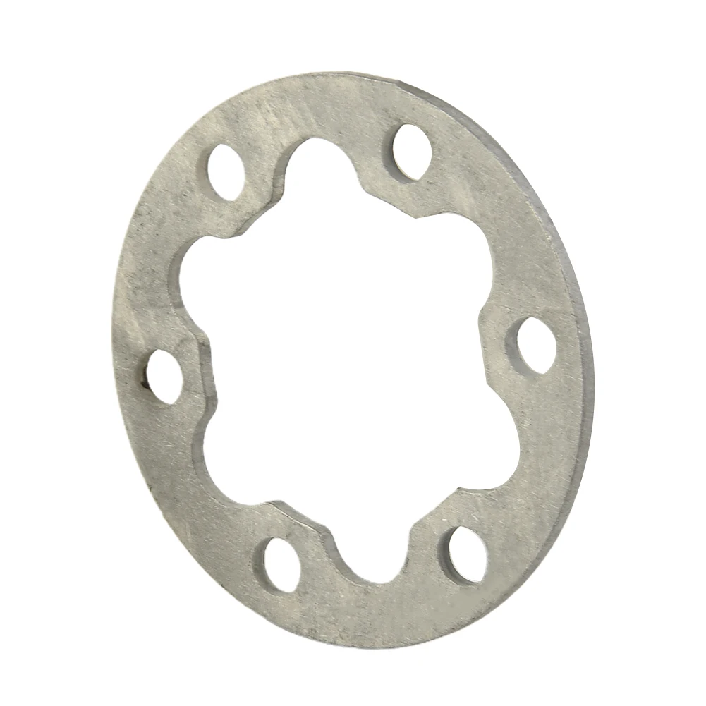 6-Hole Disc Brake Washer Or 6 Screws E-Bike Electric Scooter Brake Gasket Spacer 2/2.5/4/5mm Aluminum Alloy Bicycle Accessories