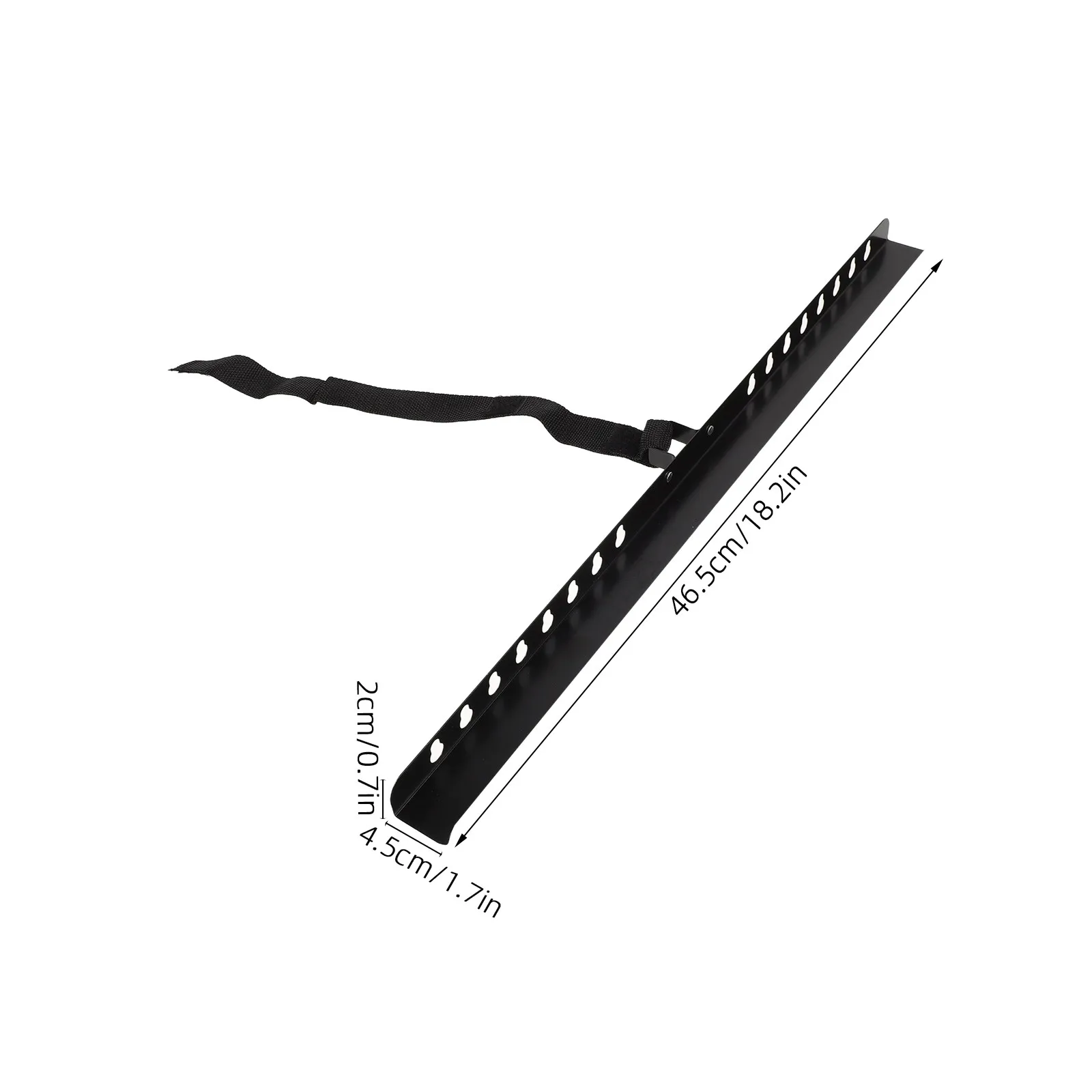 Easel Crossbar Black Metal Tripod Painting Canvas Support Adjustable Height Slip Prevention Art Easel Accessories Studio Parts