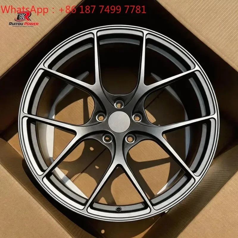 Custom Monoblock Multi Spoke Car Forged Wheels 18 19 20 21 22 Inch 5x100 5x112 5x114.3 5x120 PCD 6601 Aluminium Alloy Rims