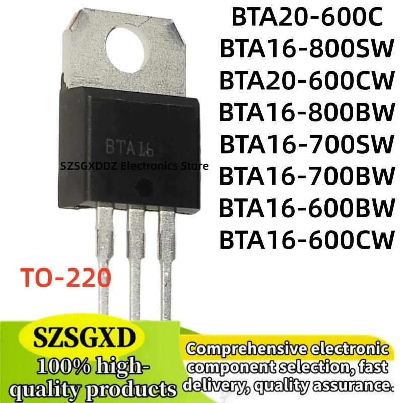 10-20-30Uds nuevo BTA16 BTA20 BTA16-700BW BTA16-600BW BTA16-600CW BTA20-600C BTA20-600CW BTA16-800BW BTA16-800SW BTA16-700SW