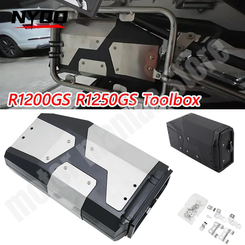 

Декоративный ящик для инструментов для мотоцикла, ящик для инструментов, внутренняя сумка для R1250GS R1200GS R1250 F750GS F850GS 2004-2019, ящик для инструментов для мотоцикла