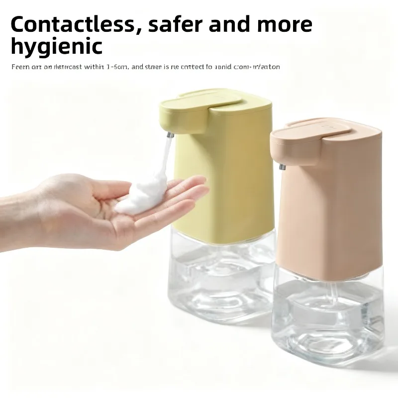 

Автоматический сенсорный дозатор пены Бесконтактная емкость зарядки Type-C Умный дозатор жидкого мыла Инфракрасный датчик Дозатор мыла