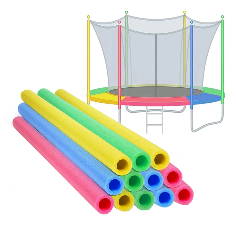Manchon en mousse pour poteau de Trampoline extérieur YHOLI-12Pcs, accessoires de couverture de Protection étanche de 15.7 pouces