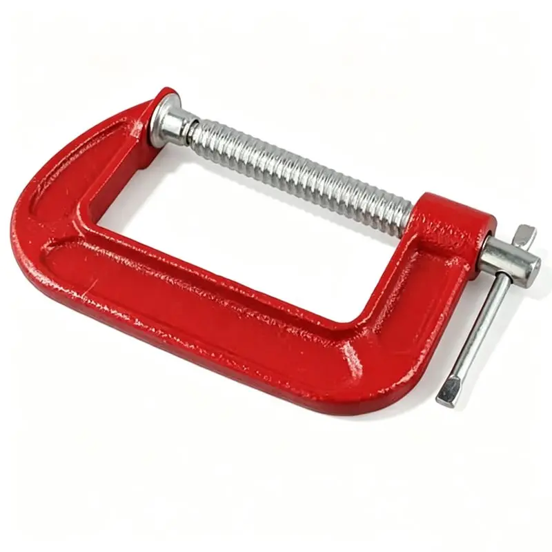 ABUN-5-Pack Of 4-Inch Woodworking Clamps-Multi-Size Clamp Set For Woodworking And Furniture Repair
