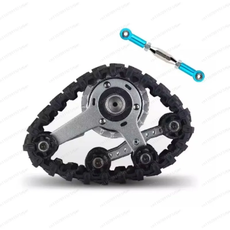 4Pcs Metal Upgrade Track Wheel Set for RC Model Car, DIY Replacement Parts & Crawler Accessories