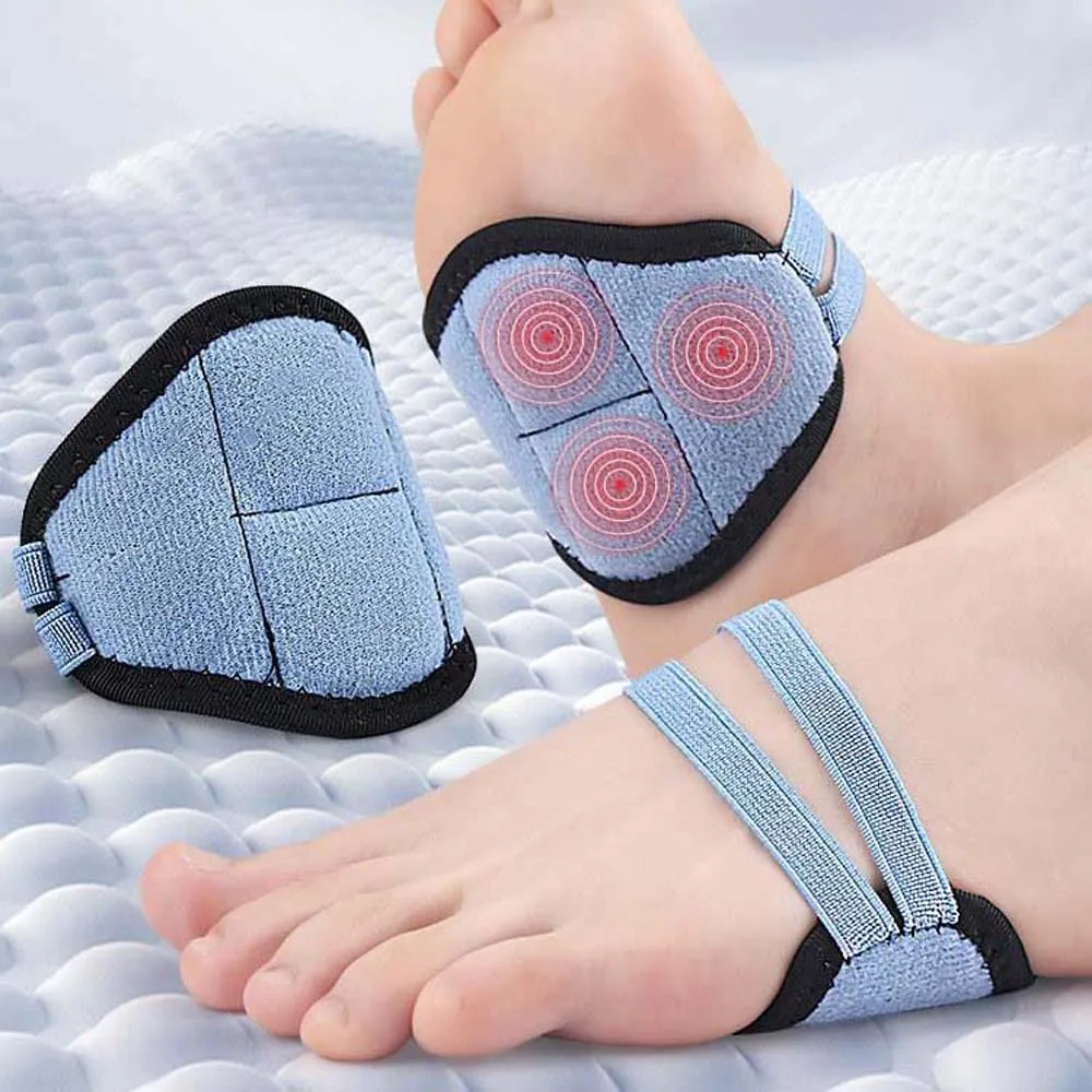 

Comfortable Foot Health Care Magnetic Arch Foot Pads Feet Support Foot Inside Foot Sole Support Flat Feet Corrector for Adult