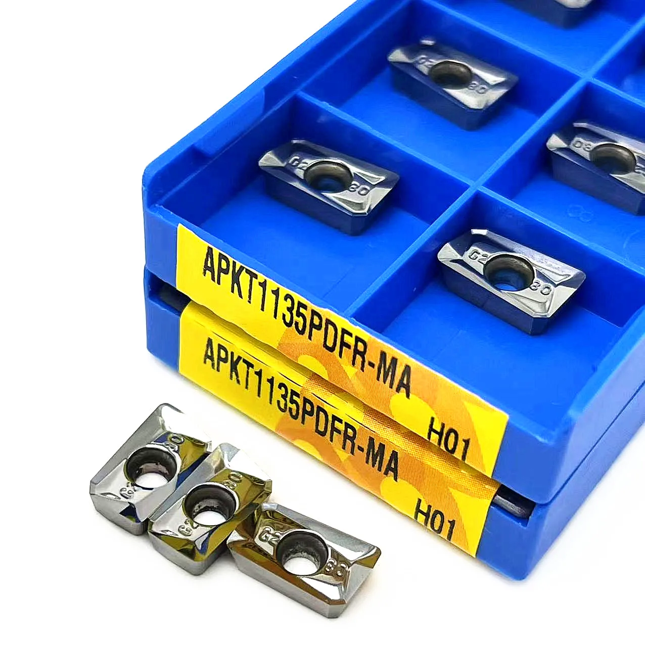 10 Stuks Apkt1135 Pdfr Ma H01 Indexeerbaar Freesstuk Draaigereedschap Aluminium Draaiend Inzetstuk Cnc Koper Draaibank Gereedschap Inzetstukken Apkt1135