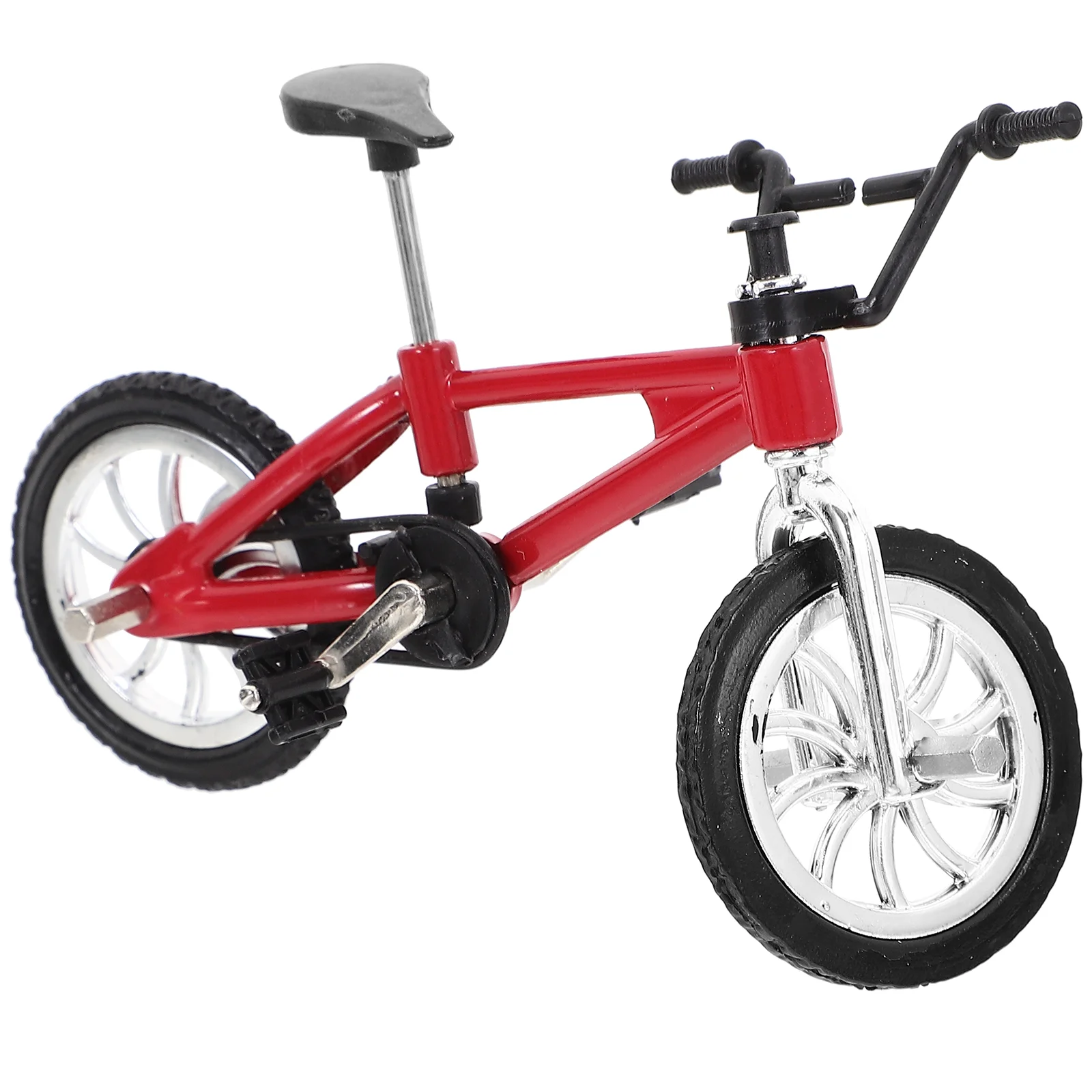 

House Miniature Food Toy Scene Accessories Simulation Bicycle Photo Props Bike Model Tiny Alloy Artificial