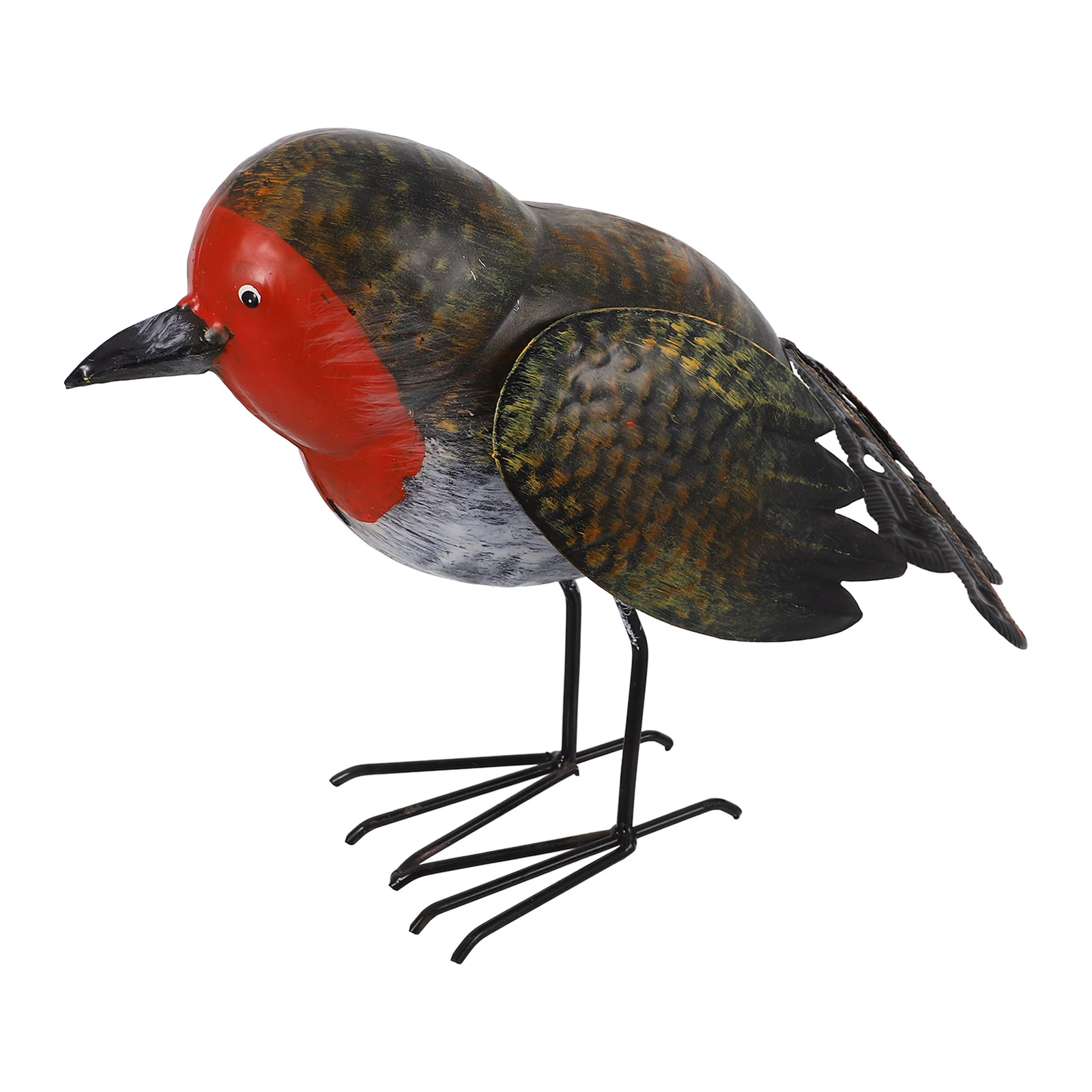 

Pastoral Style Durable Metal nament Iron Animal Figurine for Garden Decor Home Accessories Rustic Bird Figurine