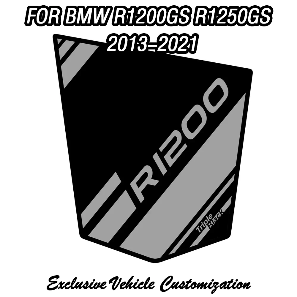 

Suitable for 2013-2021 BMW R1200GS R1250GS Adventure Triple Black Edition Motorcycle Wingshield Stickers