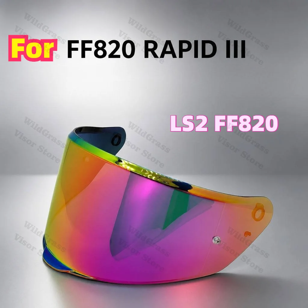 Helmet Lens for LS2 FF820 RAPID III Full‑Face Motorcycle Helmet Day‑Night High‑Definition Replacement Windshield Accessories